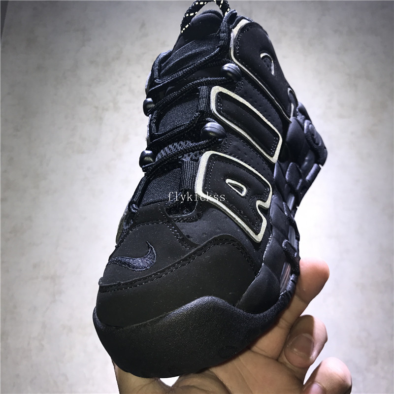 Nike Air More Uptempo All Black